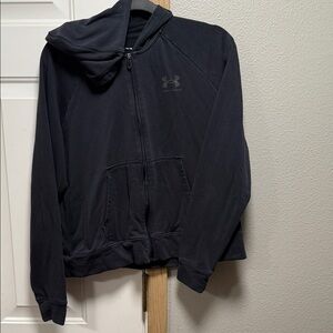 Under Armour Charcoal Full-Zip Hoodie